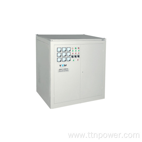 SBW-F-800KVA three Phave Voltage Regulator